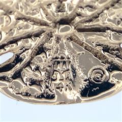 James Avery Sand Dollar 14K Yellow Gold Charm